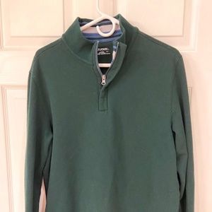 Mens L Green Pullover Sweater